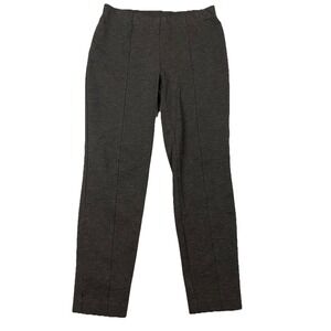 J Jill Gray Ponte Knit Slim Leg Pull On Pants Women Size‎ S